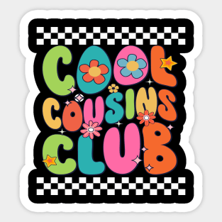 Cool Cousins Club Sticker